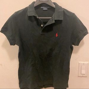Black Ralph Lauren skinny polo